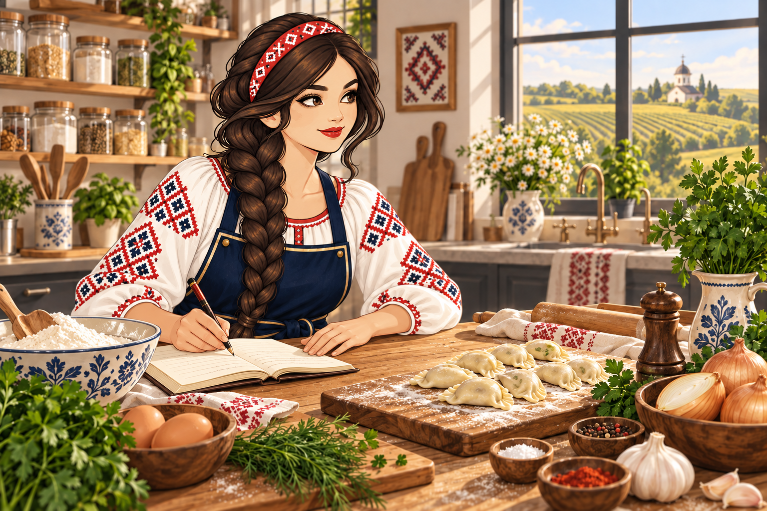 Ileana develops a recipe with natural ingredients